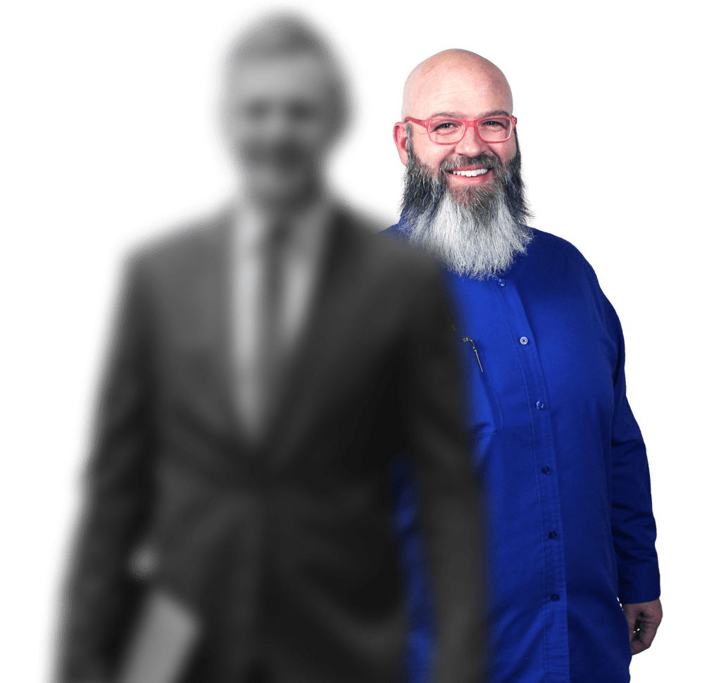Traditional real estate agent in focus vs Kansas Home Guys showing the higher costs, commissions, and delays of listing a home
