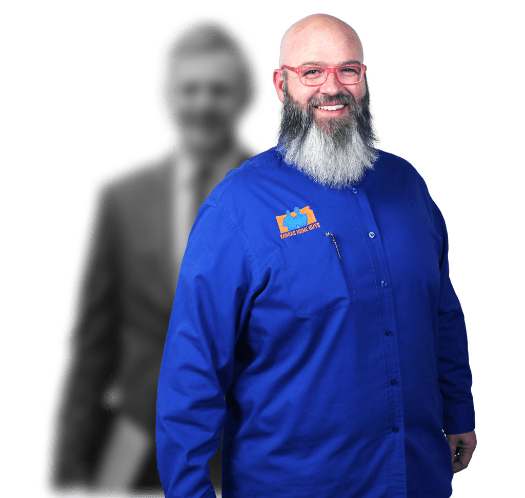 Kansas Home Guys owner Yule Jabara in focus showing zero-commission cash home buying advantages over traditional real estate agents in Wichita, KS